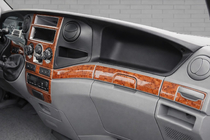 Iveco Daily 2006–2014 Instrumentbordbeklædning Aluminium foto 1