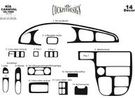 Kia Carnival 2002–2013 Instrumentbordbeklædning foto 2