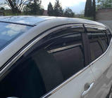 Nissan Qashqai 2014–2021 Vindafvisere med kromliste (Niken, 4 stk.) foto 1