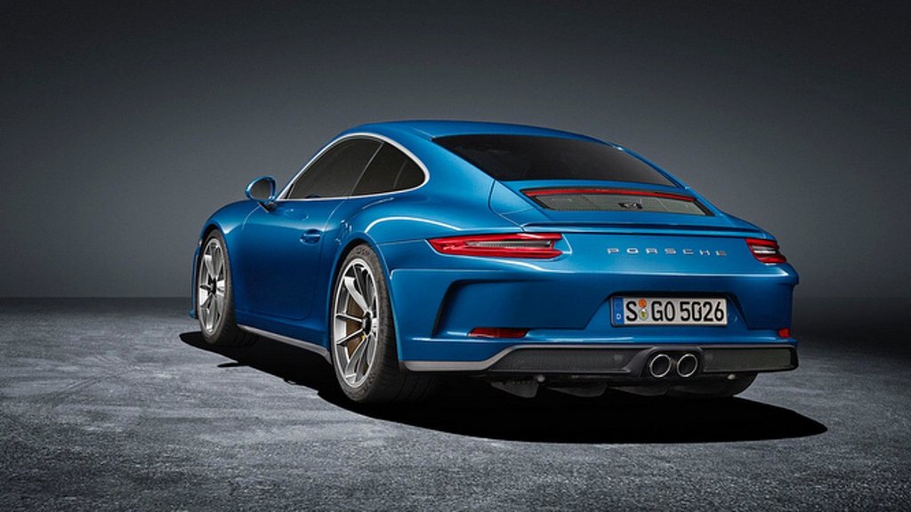 Porsche præsenterede en specialversion af 911 GT3 Touring Package