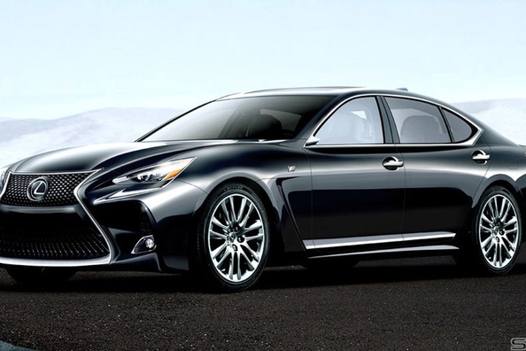 Lexus præsenterer den mest kraftfulde LS-sedan