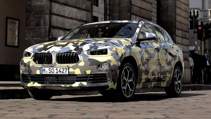 I Milano viste de den nye crossover-coupé BMW X2