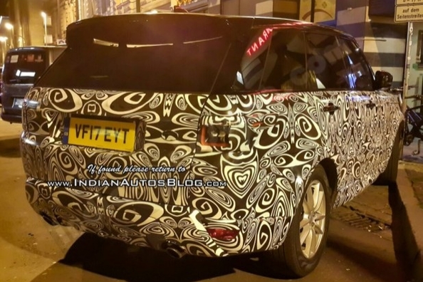 Ny Range Rover Sport spottet på vejene i Tyskland
