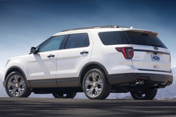 Test af den opdaterede Ford Explorer-crossover