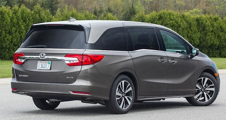 Anmeldelse af minivanen Honda Odyssey