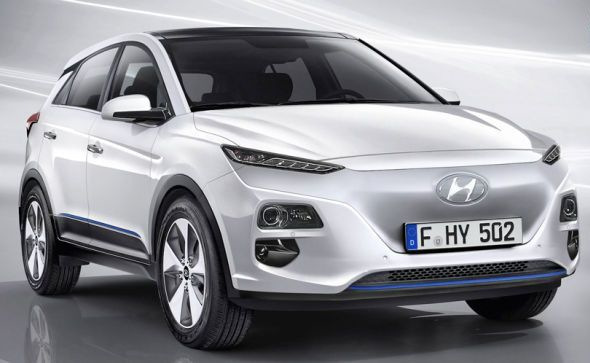 Hyundai præsenterer elektrisk version af Kona-crossover