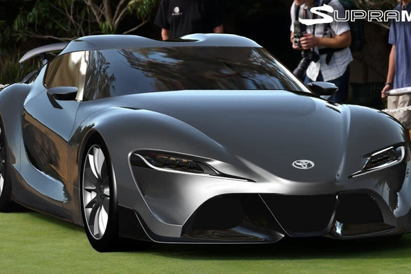 Renderbilleder af den nye Toyota Supra er dukket op