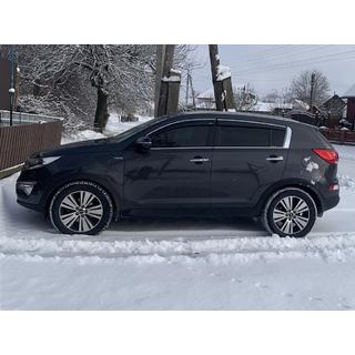 Vindafvisere med kromliste (4 stk., Niken) Kia Sportage 2010–2015 foto 1