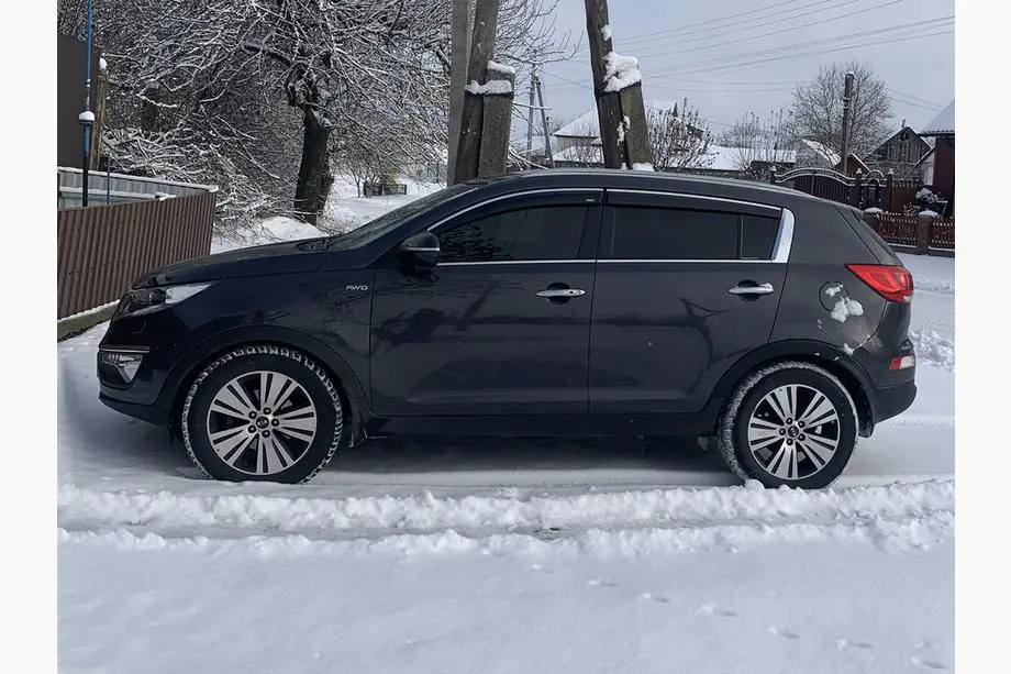 Kia Sportage 2010–2015 Vindafvisere med kromliste (4 stk., Niken) Image