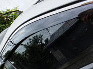 Kia Sportage 2004–2010 Vindafvisere med kromliste (4 stk., Niken) foto 8