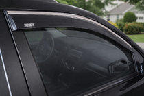 Kia Sportage 2004–2010 Vindafvisere med kromliste (4 stk., Niken) foto 3