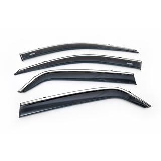 Vindafvisere med kromliste (4 stk., Niken) Kia Sportage 2004–2010 foto 4