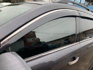 Chevrolet Captiva 2006–2019 Vindafvisere med kromliste (4 stk., Niken) foto 2
