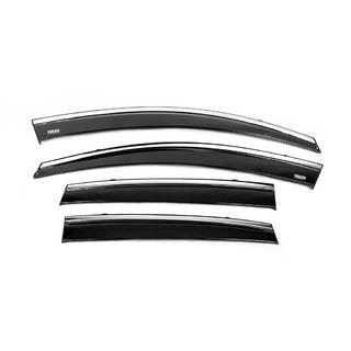 Vindafvisere med kromliste (4 stk., Niken) Honda CRV 2012–2016 foto 3