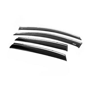 Vindafvisere med kromliste (4 stk., Niken) Honda CRV 2012–2016 foto 4