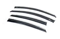 Hyundai Accent 2011–2017 Vindafvisere med kromliste SD (4 stk., Niken) foto 5