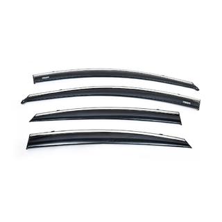 Vindafvisere med kromliste SD (4 stk., Niken) Hyundai Accent 2011–2017 foto 4