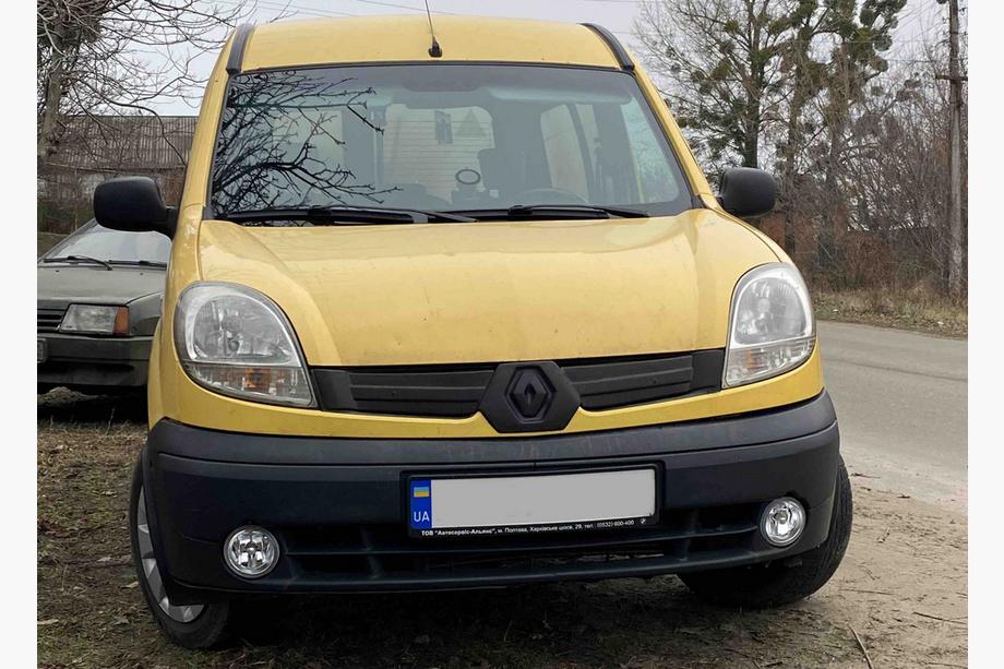 Renault Kangoo 1998–2008 Øvre vintergitter (2003-2008) Foto 3