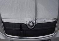 Skoda Octavia II A5 2010–2013 Vinterdæksel til kølergrill (øverste) foto 2