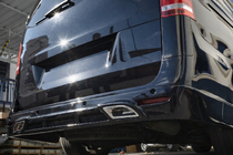 Mercedes Vito/V-klasse W447 2014– Bagkofanger diffuser V2 (til lakering) foto 3