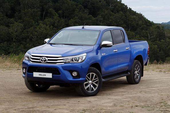 Test af pickupen Toyota Hilux
