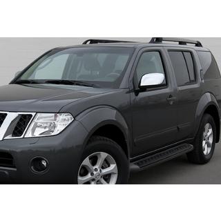Krom spejlkåber (2 stk., plast) Nissan Pathfinder R51 2005–2014 foto 1