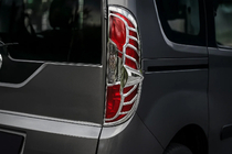 Fiat Doblo II 2010–2022 Krom afdækning til baglygter (2015↗, 2 stk., plast) foto 1