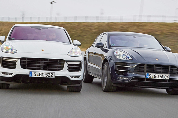 Vi sammenligner Porsche Cayenne og Porsche Macan