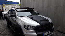 Ford Ranger 2011–2022 Forrudevisir med LED V1 foto 2