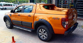 Ford Ranger 2011–2022 Dørbeskyttelseslister OmsaLine (4 stk., ABS) foto 2