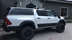 Toyota Hilux 2015– Skærmforøgere (2015-2020, ABS, med bolte) foto 13