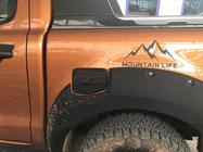 Ford Ranger 2011–2022 Bolt-on skærmkantsudvidere foto 8