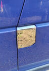 Volkswagen T4 Caravelle/Multivan 1990–2003 Tankklap cover (OmsaLine, rustfrit stål) foto 3