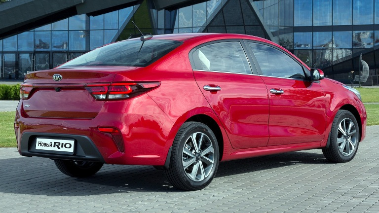 Test af sedanen KIA Rio