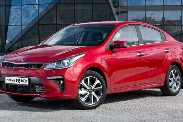 Test af sedanen KIA Rio