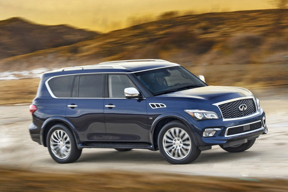 Pris på Infiniti QX80 og dens særlige kendetegn