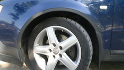 Audi A6 C5 1997–2001 Hjulbuekanter (4 stk., sorte) foto 2