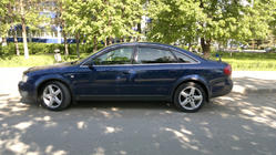 Audi A6 C5 2001–2004 Hjulbuekanter (4 stk., sorte) foto 2