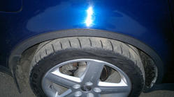 Audi A6 C5 2001–2004 Hjulbuekanter (4 stk., sorte) foto 3