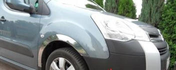 Citroen Berlingo 2008–2018 Skærmkantlister (4 stk., rustfrit stål) foto 9
