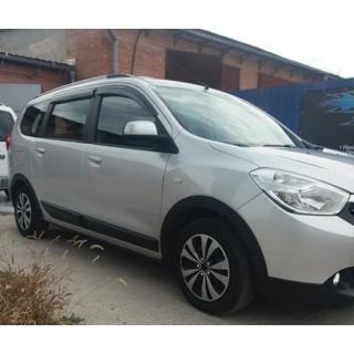 Hjulbuekanter (4 stk., sorte) Renault Lodgy 2013–2022 foto 3