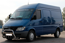 Mercedes Sprinter W901/902/903/904/905 1995–2006 Bullbar WT004 (rustfrit stål) foto 2