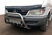 Mercedes Sprinter W901/902/903/904/905 1995–2006 Bullbar WT004 (rustfrit stål) foto 4