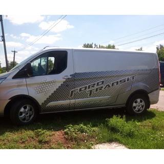 Skærmkantslister (6 stk., sorte) Ford Custom 2013–2022 foto 4