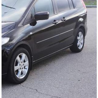 Hjulbuekanter (4 stk., sorte) Mazda 5 2005–2009 foto 3