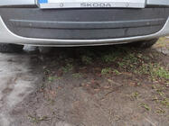 Skoda Octavia II A5 2010–2013 Vinterafdækning til kølergrill (nedre) Mat foto 1