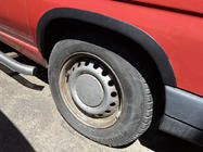 Mercedes Vito W638 1996–2003 Hjulbuekanter (4 stk., sorte) ABS-plast foto 5