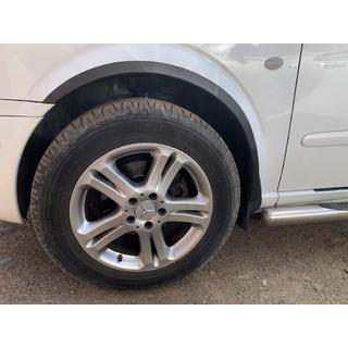 Hjulbuekanter (4 stk., sorte) Mercedes Vito W639 2004–2014 foto 3