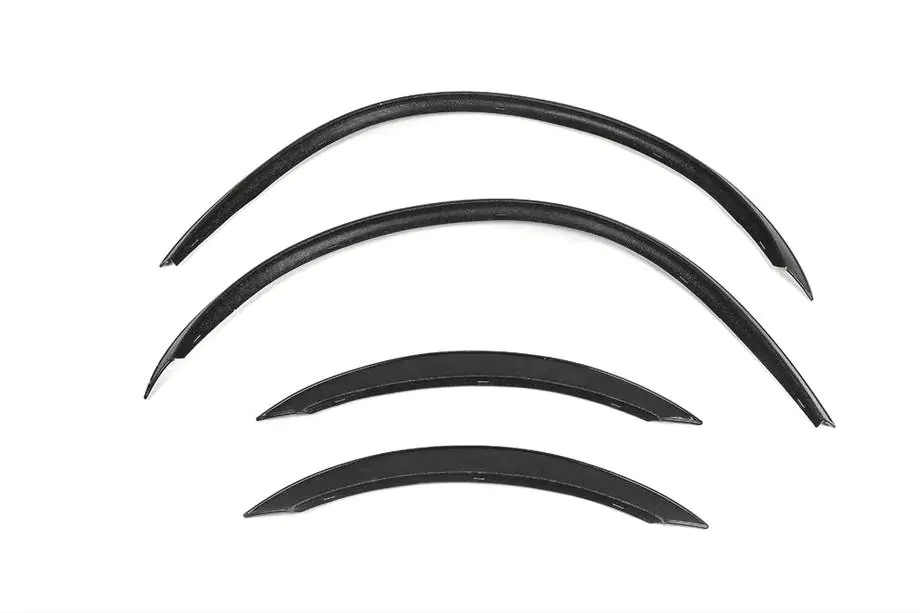 Mercedes C-class W203 2000–2007 Skærmkantslister SD (4 stk., sort metal) Image
