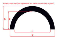 Mercedes Sprinter W906 2006–2018 Smalle hjulbuelister (4 stk., ABS, sorte) foto 10